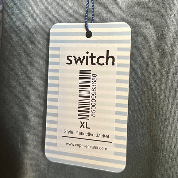 CAPELLE MIAMI Switch Reflective Rain Jacket - Sz XL - Picture 8 of 11